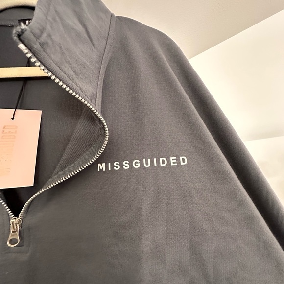MISSGUIDED HOODIE IN GRAY - Picture 9 of 10